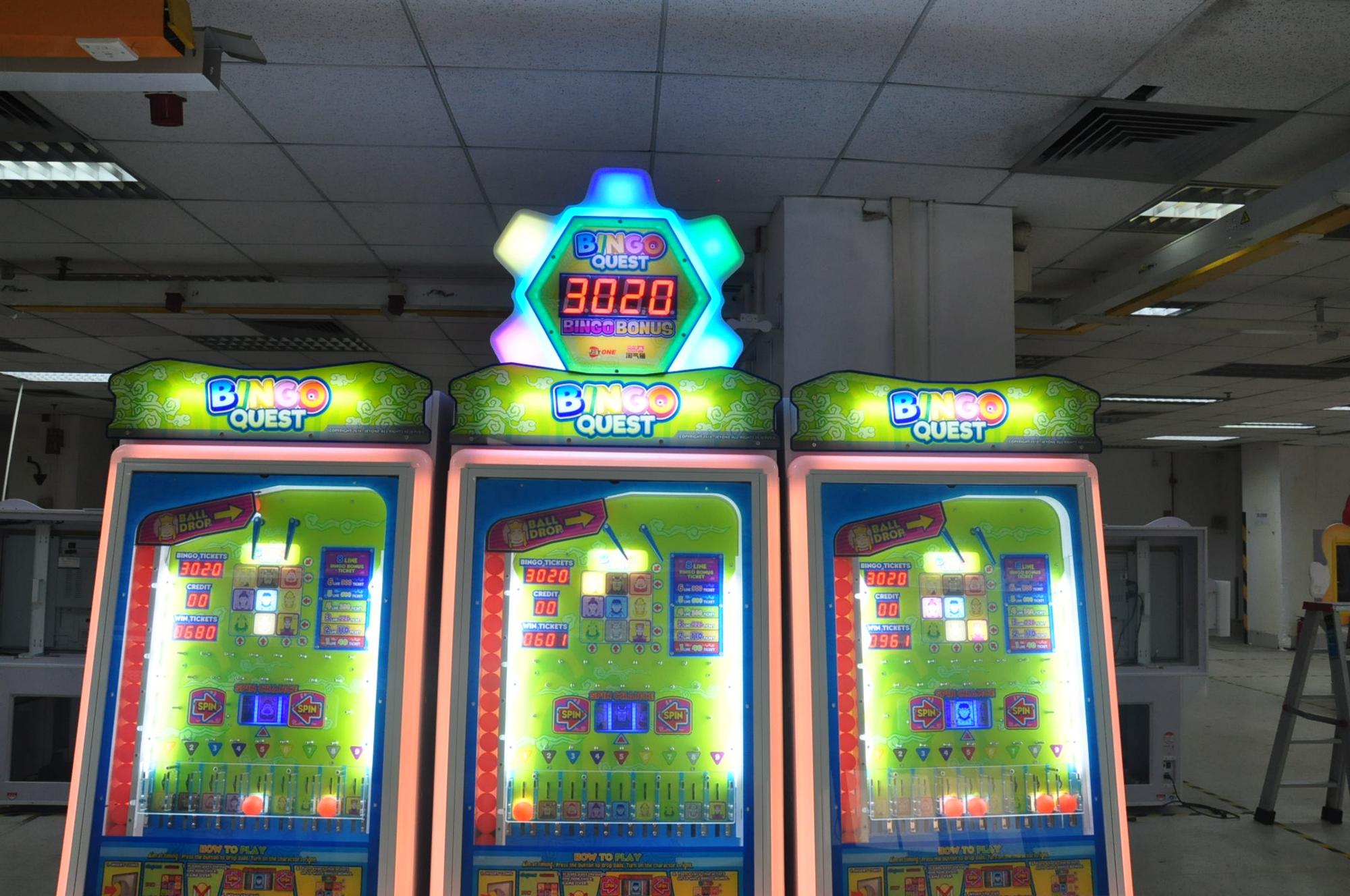 Indoor Coin Operated Arcade Bi - Arcade Quest avaliação e preço