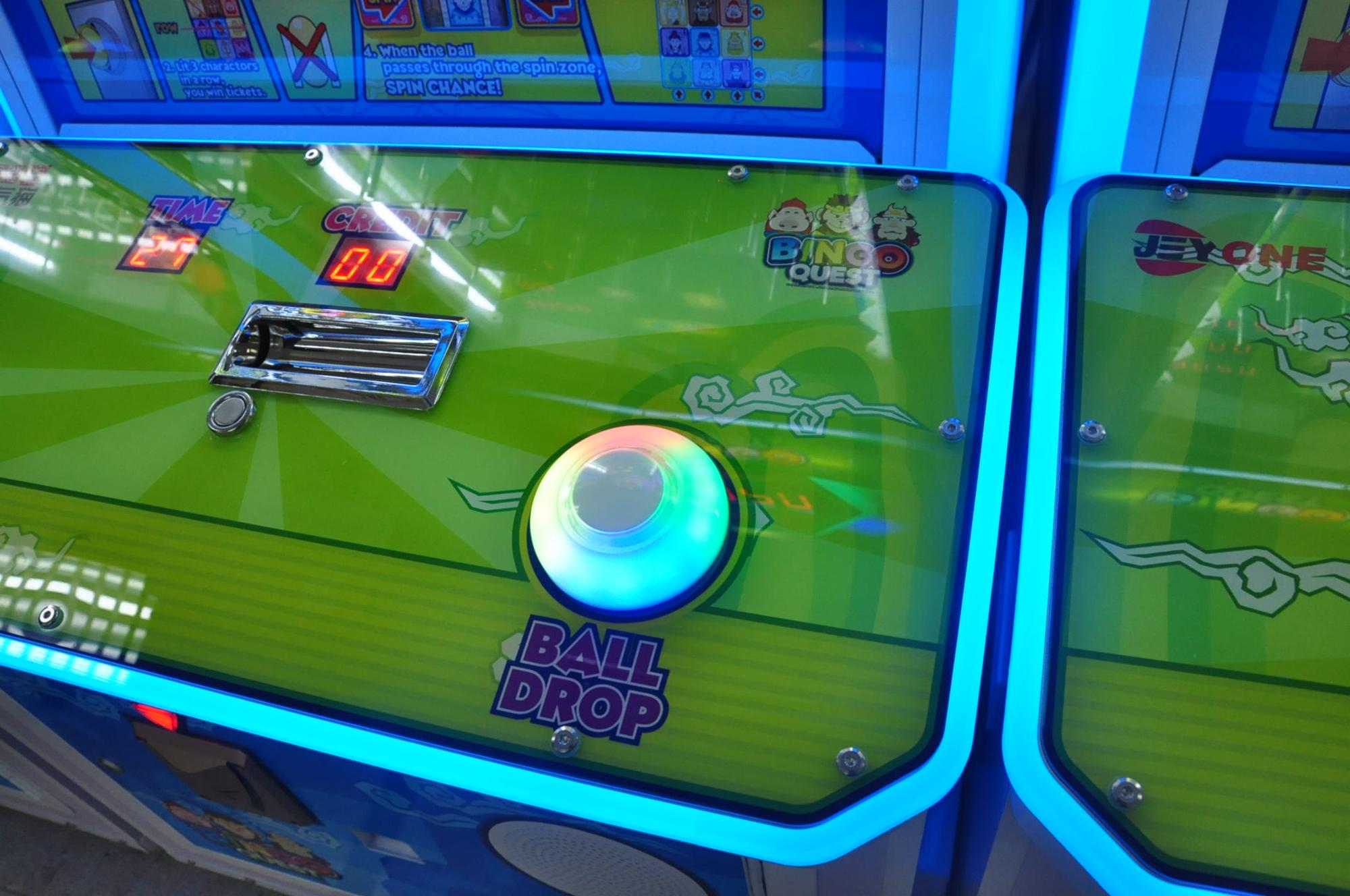 Indoor Coin Operated Arcade Bi - Arcade Quest avaliação e preço