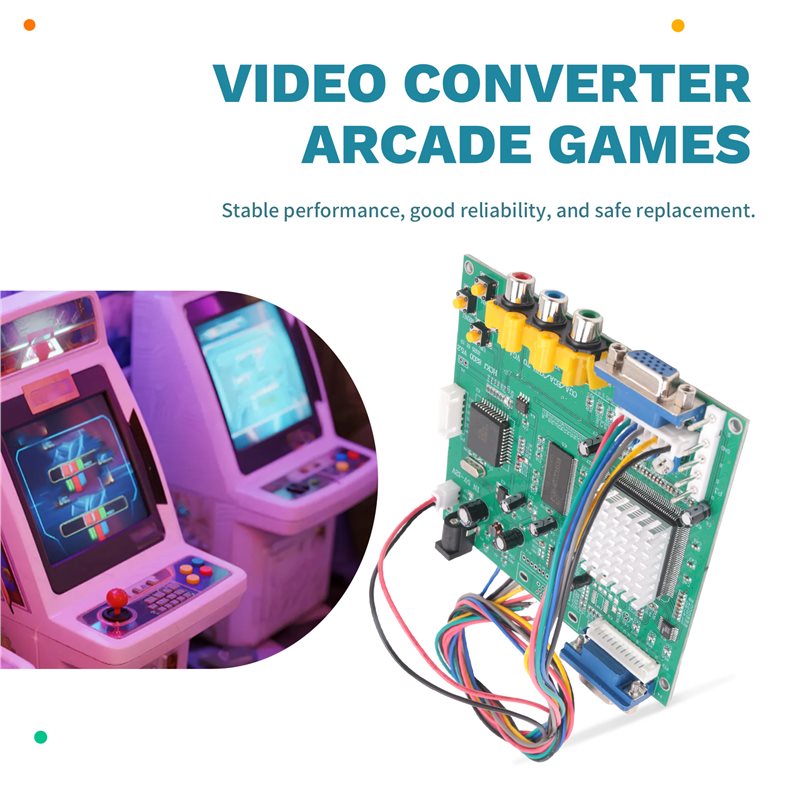 ABKN-GBS8200 CGA/EGA/YUV/RGB T - Usb Game Board Jamma avaliação e preço