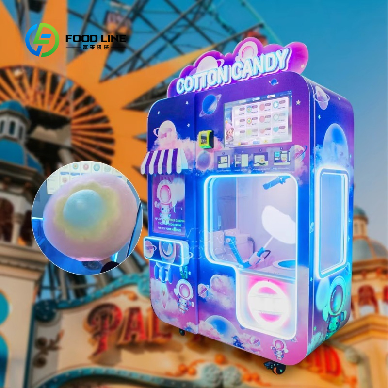 Customized Cotton Candy Vendin - Bill Acceptor Vending avaliação e preço