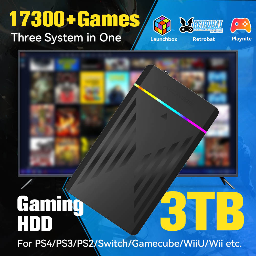 3TB Portable Gaming HDD Launch - Arcade X avaliação e preço